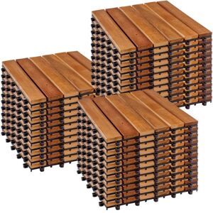 STILISTA Burkolócsempe szett klasszikus 33 db akácfa 3m²