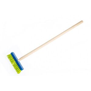 Seprű fa nyéllel 80 cm szerszám kék