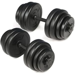 PHYSIONICS Egykezes súlyzó szett 30 kg (2 x 15 kg)