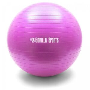 Gorilla Sports Gimnasztikai labda 75 cm lila