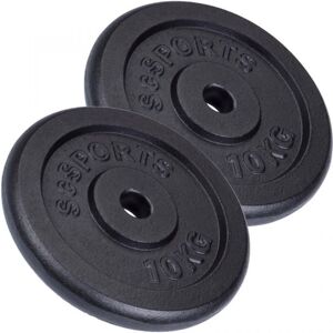 SCSports Súlytárcsa szett öntöttvas 2 x 10 kg
