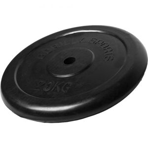 Gorilla Sports Súlyzótárcsa 20 kg öntöttvas gumi bevonattal