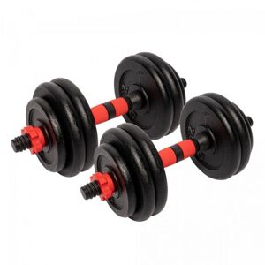 Gorilla Sports Egykezes súlyzó szett öntöttvas 25 kg 25 mm