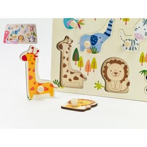 Teddies Fa kirakós állatok 30 x 21 cm
