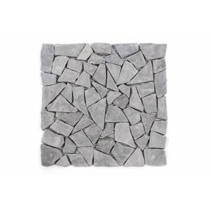 Mozaik burkolat DIVERO® 1m2 - márvány, szürke