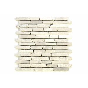 Mozaik burkolat DIVERO® 1m2 - márvány, krémszín