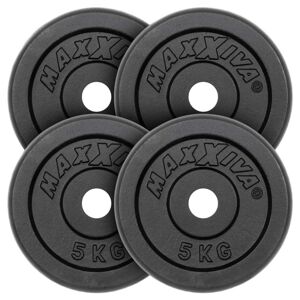 MAXXIVA® Súlytárcsa szett 4 x 5 kg öntöttvas