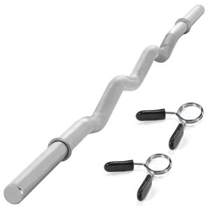 MAXXIVA®  Súlyzórúd EZ 130 cm ezüst