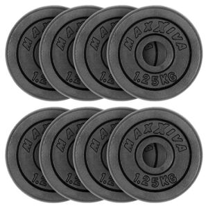 Súlytárcsa szett MAXXIVA® Fekete 10 kg