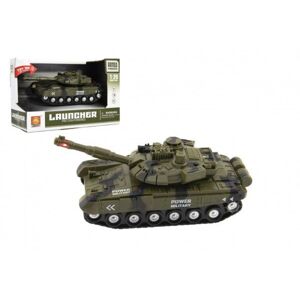 Tank elemmel működik hanggal/fénnyel 20 cm 24 x 16 x 11 cm