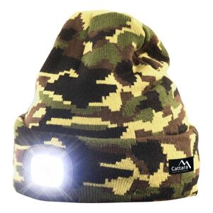 Cattara kemping sapka LED zseblámpával USB töltéssel