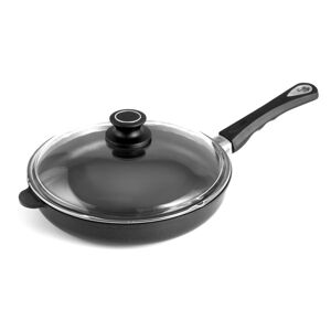 Serpenyő fedéllel Prime 28 cm fekete