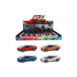 Autó Welly Mclaren GT fém/műanyag 11cm visszahúzható