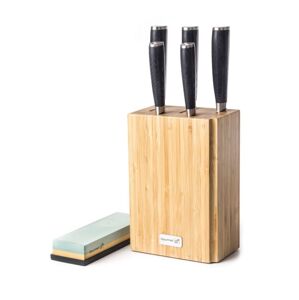 G21 Késkészlet Gourmet Premium Box 5 db + csiszolókő
