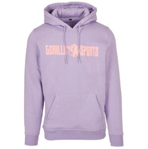 Gorilla Sports Sportpulóver kapucnis lila/korál 2 XL