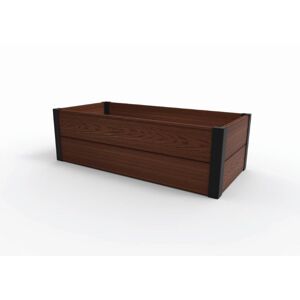Keter Virágágyás magas Maple through barna 106 x 32 x 50 cm