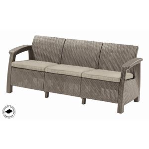 Keter Kerti kanapé CORFU LOVE SEAT MAX Cappuccino