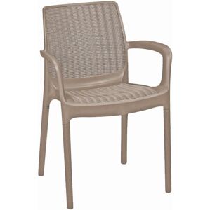 Keter Kerti szék grafit Bali  cappuccino 55 x 83 x 58,5 cm