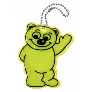 Compass Fényvisszaverő medál Bear sárga