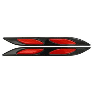 Compass Öntapadó ajtóvédő DAGGER piros 2 db