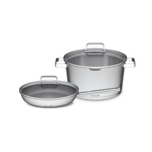 G21 Edénykészlet Gourmet Magic fedővel 4részes rozsdamentes