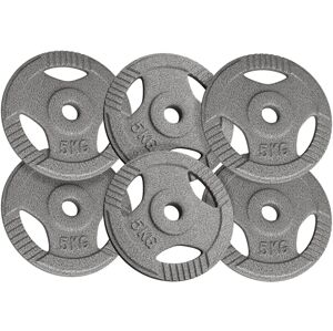 PHYSIONICS Súlytárcsa készlet 6 x 5 kg 31 mm
