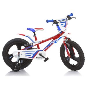 Gyerekbicikli fiúknak Dino 16" HiTech acél 3szín