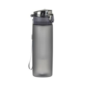 G21 Smoothie üveg  6 x 22 cm 600 ml szürke