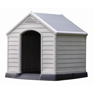 Curver  Kutyaház Dog House szürke 95 x 99 x 99 cm