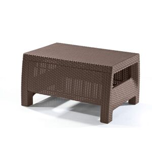 Keter Kerti asztal  Corfu II 77 x 42 x 57 cm sötétbarna