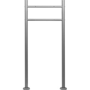 STILISTA Postaláda állvány 120 cm ezüst