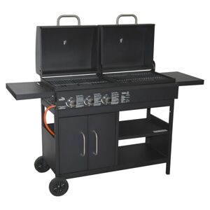 Cattara Kerti grillsütő COUPLE 2in1 159 x 102 x 49 cm