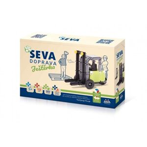SEVA Építkezés targonca 112 db műanyag 22 x 15 x 6 cm