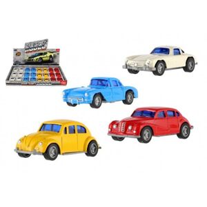 Auto mini 7,5 cm visszahúzható fém/műanyag
