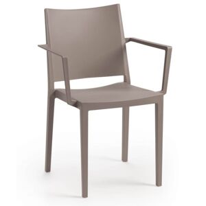 ROJAPLAST Szék MOSK ARMCHAIR taupe 82 x 57 x 56 cm