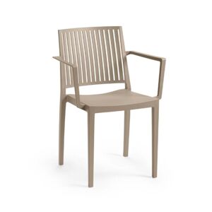 ROJAPLAST Kerti szék BARS ARMCHAIR taupe