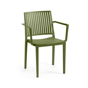 ROJAPLATS Kerti szék BARS ARMCHAIR oliva zöld