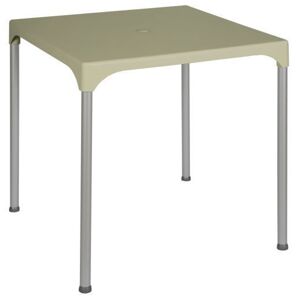 ROJAPLAST Kerti asztal PRIME 70 x 70 cm bézs