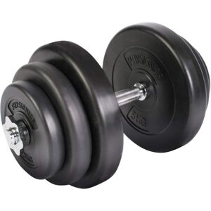 PHYSIONICS Egykezes állítható súlyzó 20 kg vas + műanyag