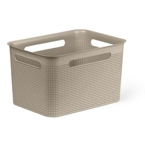 ROTHO Tárolódoboz BRISEN 16 L műanyag cappuccino