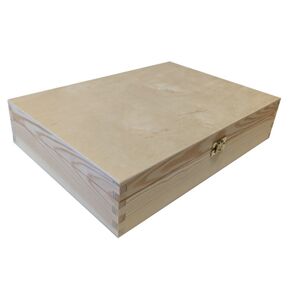 Gaboni Zárható fa doboz 35 x 7 x 25 cm