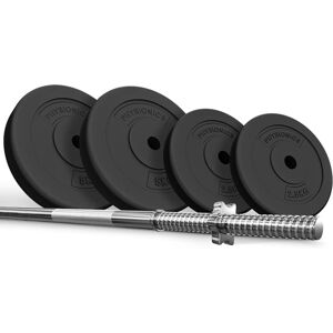 PHYSIONIC Súlyzó szett tárcsákkal 120 cm 20 kg