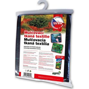 Agro Mulcsozószövet szövött 1,6 x 10 m fekete