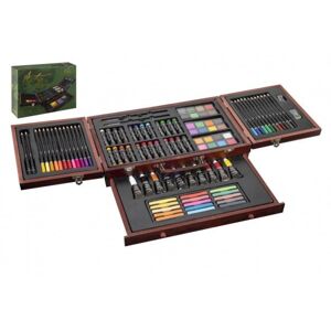 Festőkészlet Art box 103 db fa tokban