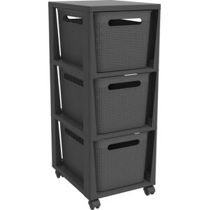 ROTHO Brisen komód 3 x 16 L antracit