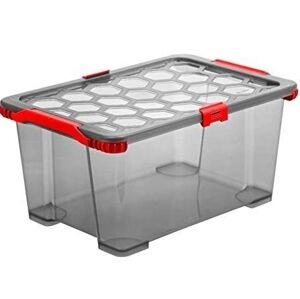 ROTHO Tárolódoboz fedéllel EVO TOTAL 65 L műanyag