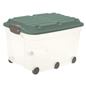 ROJAPLAST Tároló doboz fedél ROLLER 57 L 59,5 x 40 x 37 cm