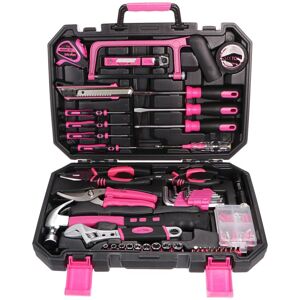 Szerszám készlet  Sixtol HOME PINK 128