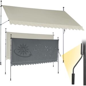 JAGO Rögzítő napellenző 350 x 80 cm poliészter szövet