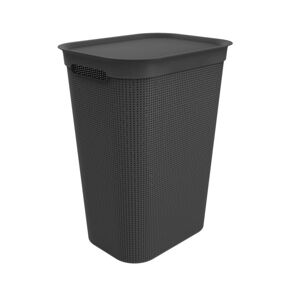 ROJAPLAST Szennyeskosár BRISEN 50 L fekete